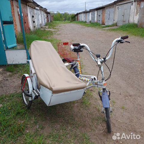 Велосипед с коляской, Новое купить в Новом | Авито