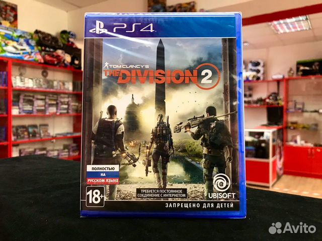 Диск PS4 Tom Clancy'S The Division 2 (Новый)
