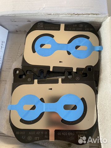 Тормозные колодки на мерседес w 223