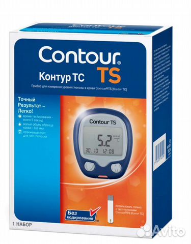 Глюкометр контур тс