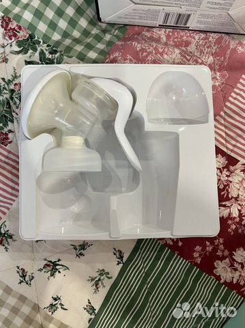 Молокоотсос avent ручной и пакеты для заморзки