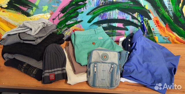 Брендовая одежда пакетом для подростка 13 предм