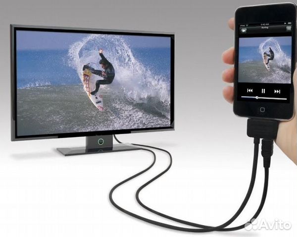 1080P MHL micro USB HDMI HDTV AV TV Cable adapter Cord For ZTE Era U970 phone eB