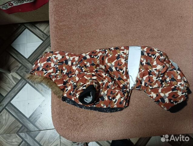 Утепленный комбез для маленькой собаки