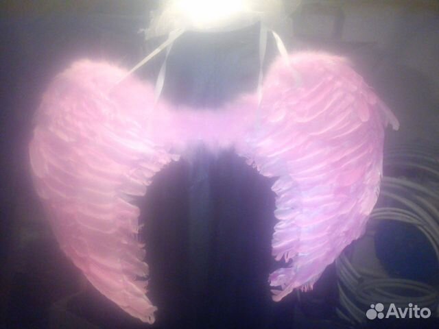 Крылья розовые \ангел