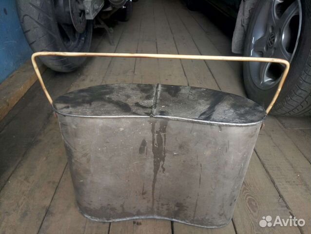 Ведро из нержавейки