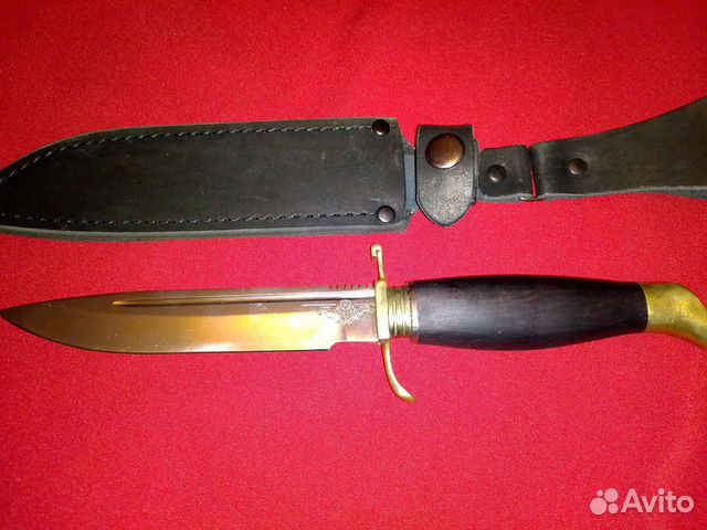 Финка нквд, сталь каленая, кованая, Эдельвейс