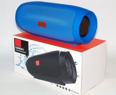 Беспроводная колонка bluetooth синяя