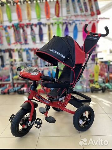 Велосипед 3кол Lexus Trike красн надув 12*10