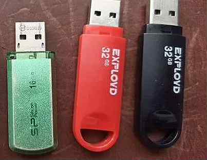USB флешки 16 и 32 гб