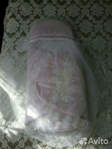 Конверт на выписку + бортики в кроватку и балдахин