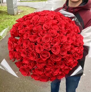 101 Роза Букеты Цветы Розы 25 51 151 Доставка