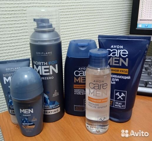 Средства для бритья, мужские наборы, шампунь
