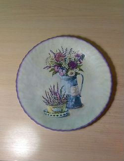 Декоративная тарелка