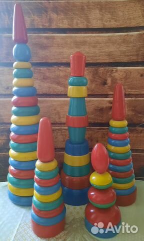 Пирамидка советская деревянная