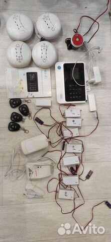 Система умный дом GSM-WiFi-gprs сигнализация