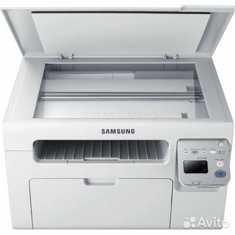 Лазерное мфу samsung SCX-3400 полный комплект