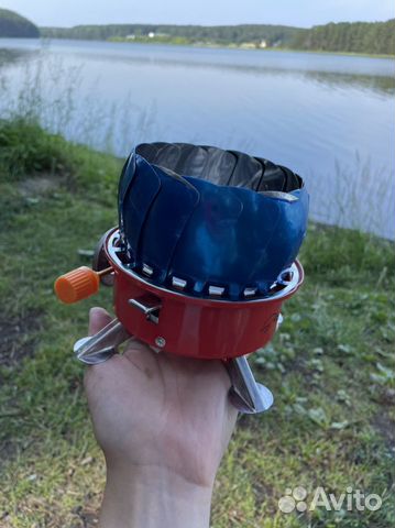 Горелка плитка туристическая новая