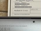 Macbook Air 13 2018 Retina i5/8gb/128 SSD объявление продам
