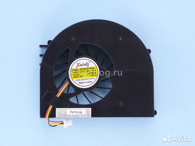 Вентилятор для Dell N5110, M5110, 15R, 3550 3-pin