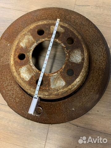 Диск тормозной задний Bmw X5 E53 M62 4.6IS 2002