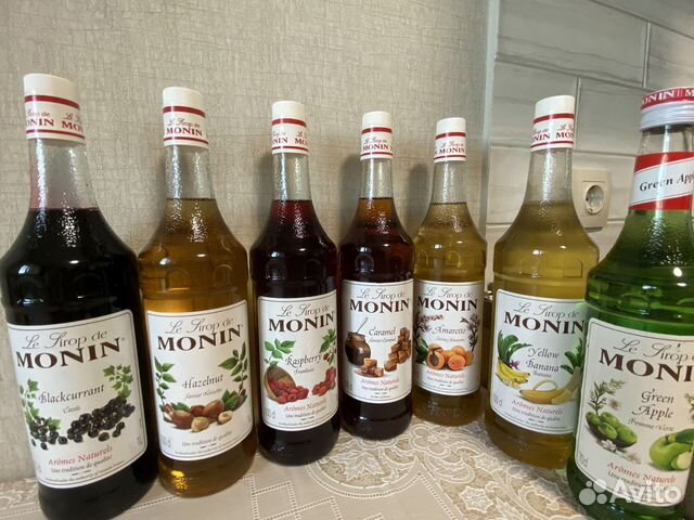 Сироп монин и барлайн 1л и 0,7л