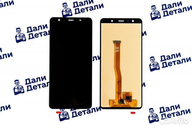 Дисплей для Samsung Galaxy A7/A750 2018 Чёрный In