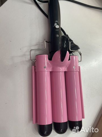 Плойка тройная для волос