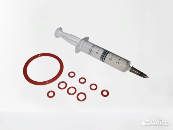 Ремкомплект верхнего поршня Delonghi ecam +Смазка