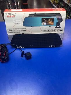 Видеорегистратор с камерой заднего вида на зеркало