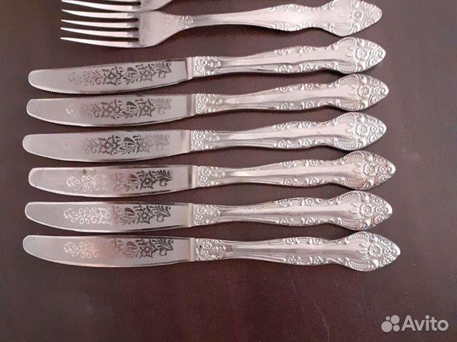 Ножи и вилки из нержавеющей стали