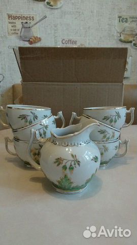Сервиз чайный Вербилки 50-60 годы