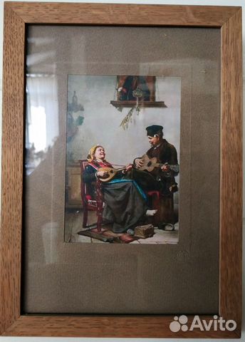 Декоративное панно Дуэт музыкантов