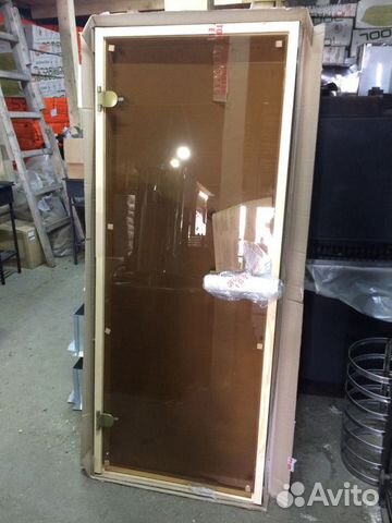 Стеклянные двери для бани и сауны