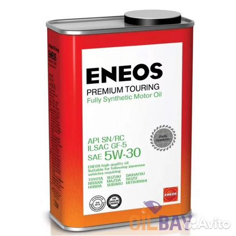 Масло моторное eneos premium touring 5W-30 1Л