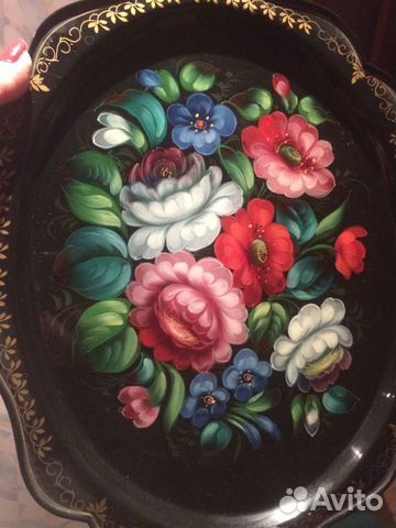 Подносы жостово