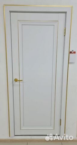 Дверь межкомнатная Деканто латунь