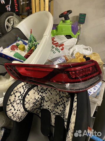 Фара задняя левая kia optima