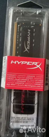 Оперативная память Kingston HyperX 4gb/ddr4 sodimm