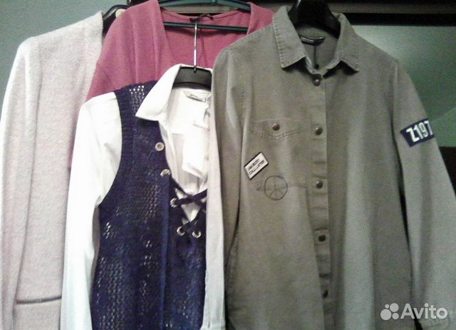 Zara Stradivarius куртка, блуза, туника новые