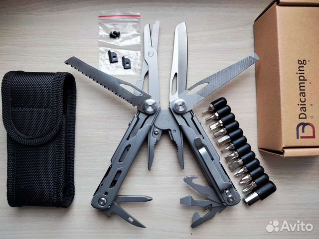 Мультитул Daicamping DL10 bit cutter с битами