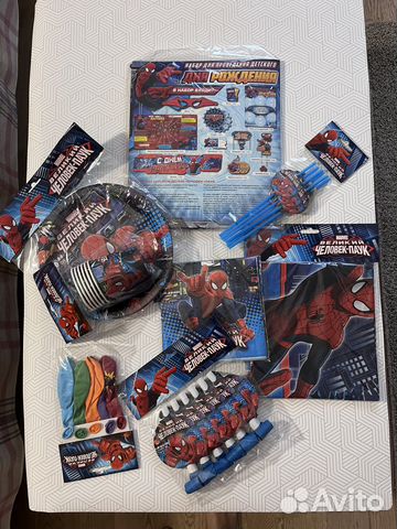 Набор посуды для дня рождения на 6 персон