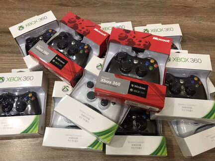 Xbox 360 - геймпады джойстики