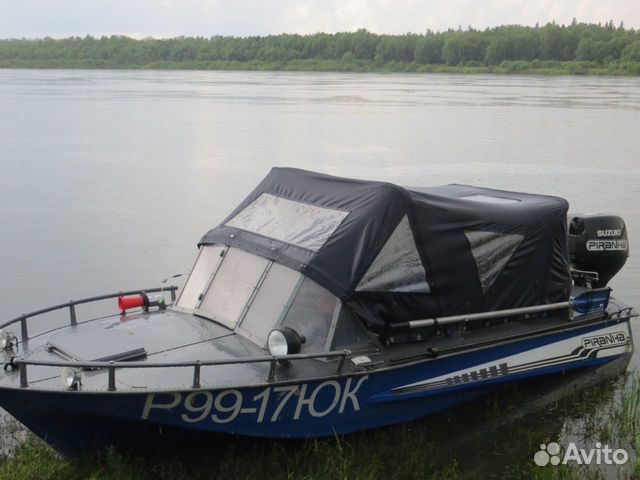 Моторная лодка обь 5