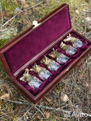 Стопки хрустальные подарочные