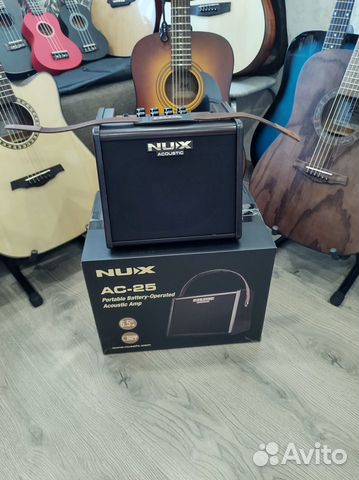 Комбоусилитель для акустической гитары, 25Вт, Nux