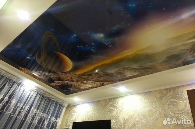 Натяжные потолки