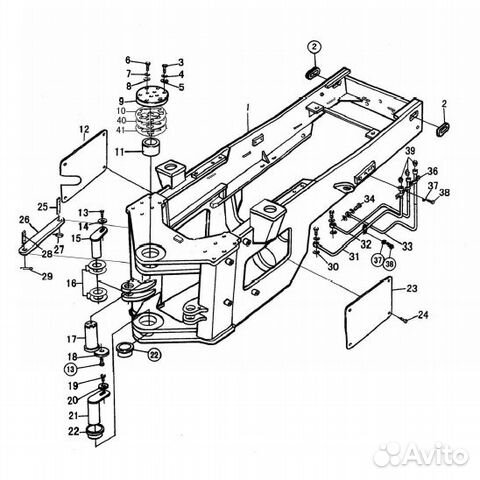 Втулка верхнего пальца сочленения - 29250000131 (s