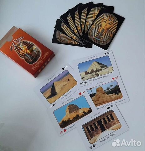 Игральные карты Египет. Новые