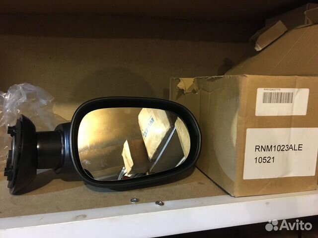 Зеркало левое мех. регулировка renault logan 2004